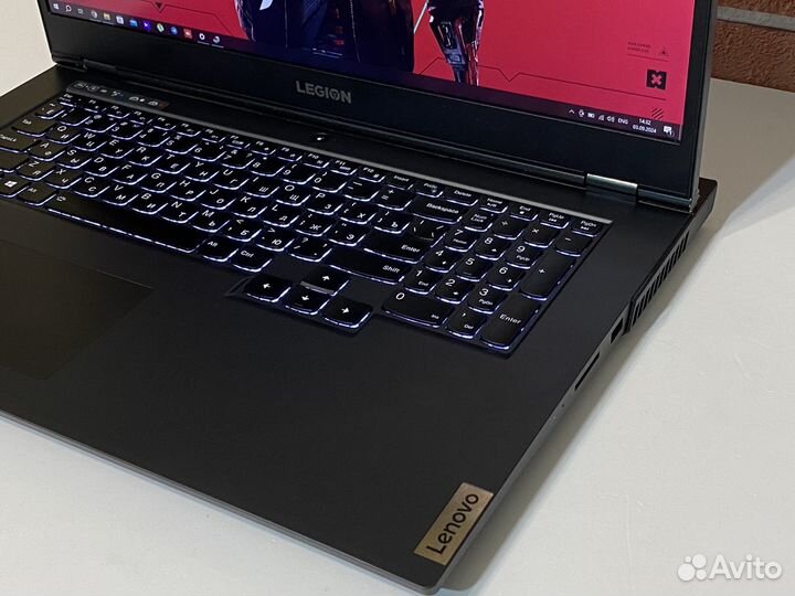 Игровой большой 17,3 Lenovo i7 12Th\32gb\RTX2060 6