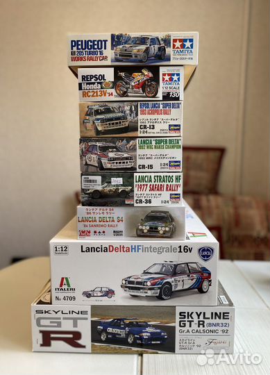 Сборные модели 1/24 и 1/12