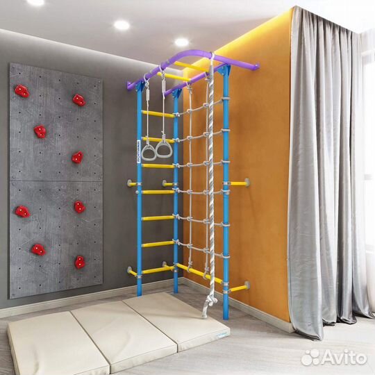 Шведская стенка угловая