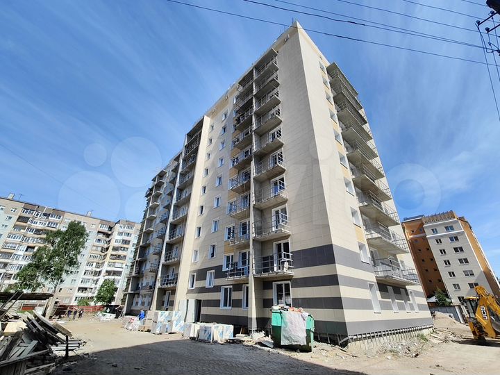 2-к. квартира, 51,5 м², 1/10 эт.