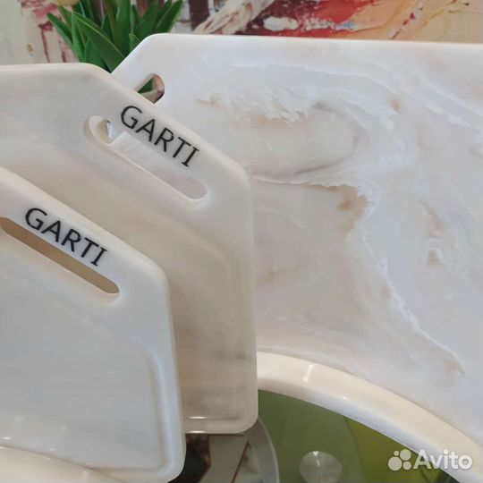 Набор каменных досок цвет мрамор