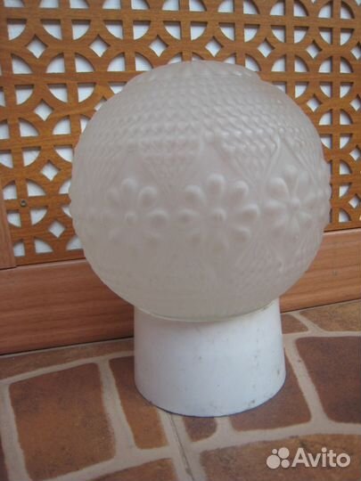 Светильники Шарик Чехия и светодиод. feron al3006