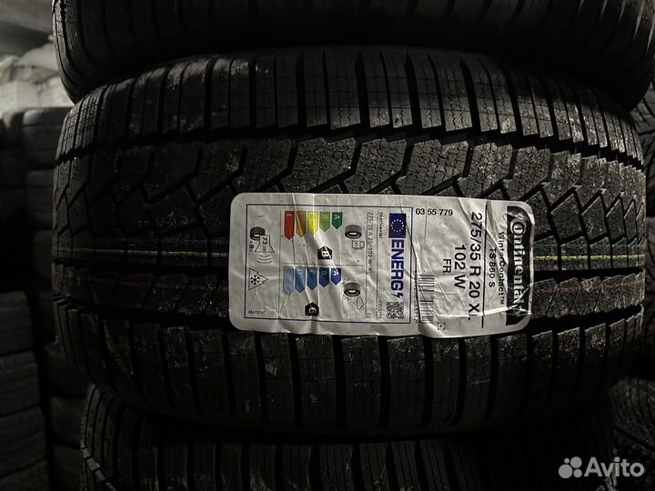 Continental ContiWinterContact TS 830 P 275/35 R20 и 285/35 R20