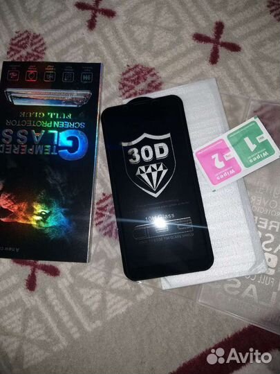 Защитное стекло на samsung galaxy A6+ (2018)