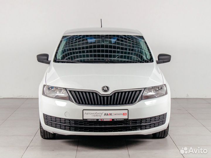 Skoda Rapid 1.6 МТ, 2017, 124 890 км