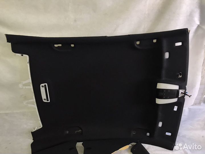 Потолок чёрный обшивка салона Мерседес w212