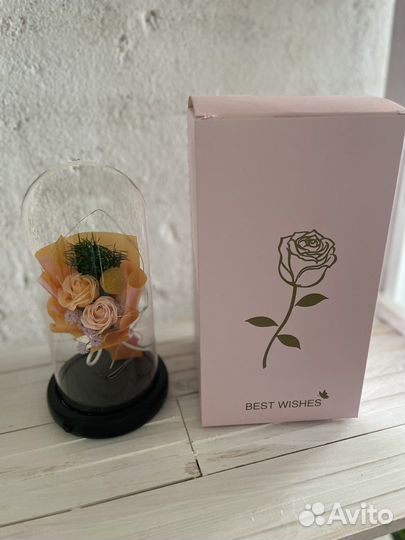 Цветок в колбе