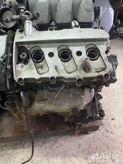 Двигатель А6 C6 AUK 3.2 бензин