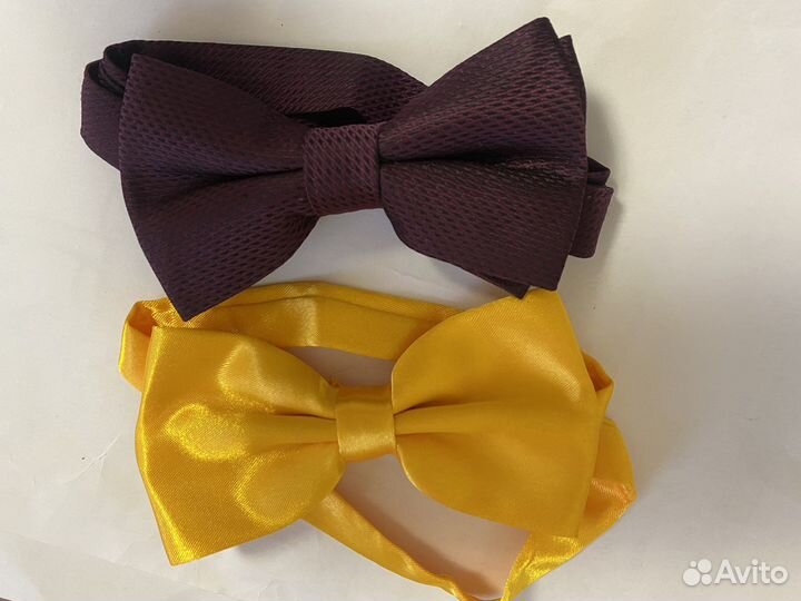 Бабочка мужская бордовая золотая идеал