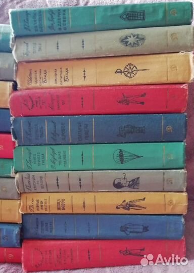 Библиотека приключений в 20 томах 1965-1970 годы