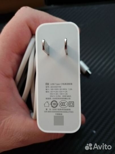 Блоки питания для ноутбуков HP, Dell, Acer, Xiaomi