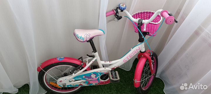 Велосипед детский 16 дюймов для девочки