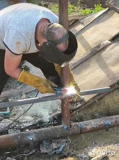 Сварочные работы, услуги сварщика металл пластик