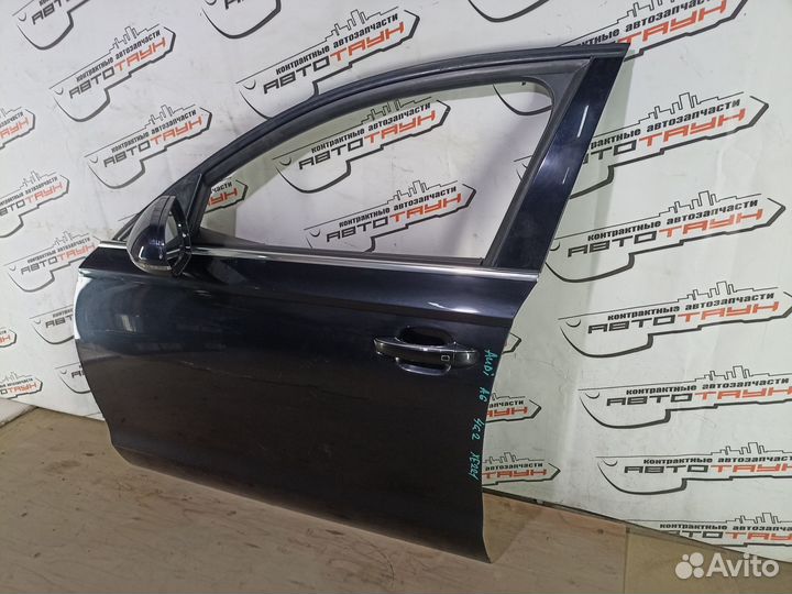 Дверь audi A6 4G2 4G5 4GC 4GD 4GH 4GJ C7 4G0831051 передняя левая черный, LZ9Y XE221