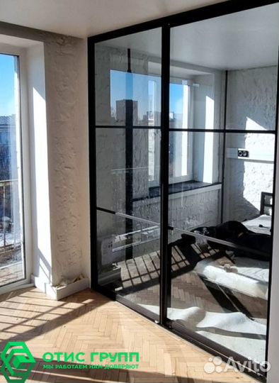 Стеклянные перегородки