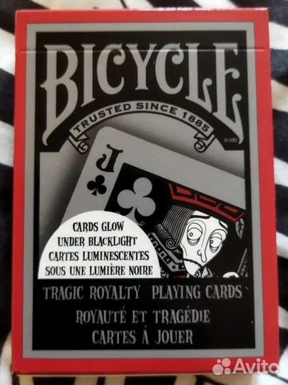 Bicycle Tragic карты покерные uspcc, для кардистри