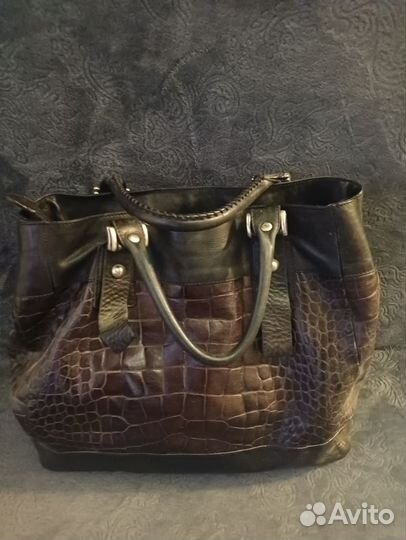 Сумка кожаная