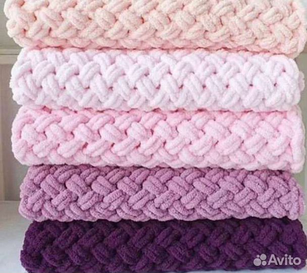 Плед детский пушистый плюшевый