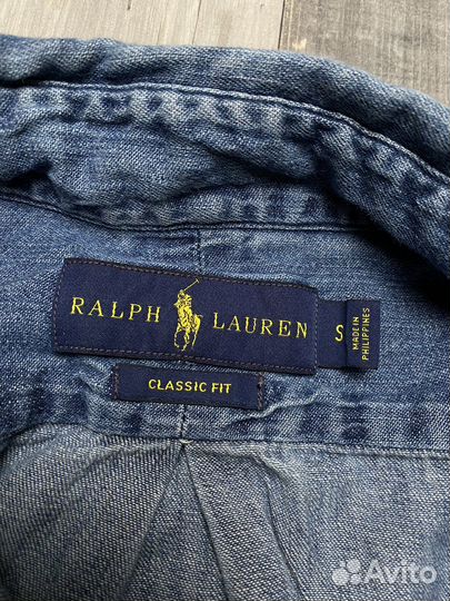 Джинсовая рубашка Polo Ralph Lauren оригинал