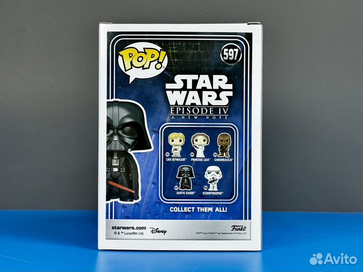 Funko Pop Star Wars 597 Darth Vader (A New Hope)