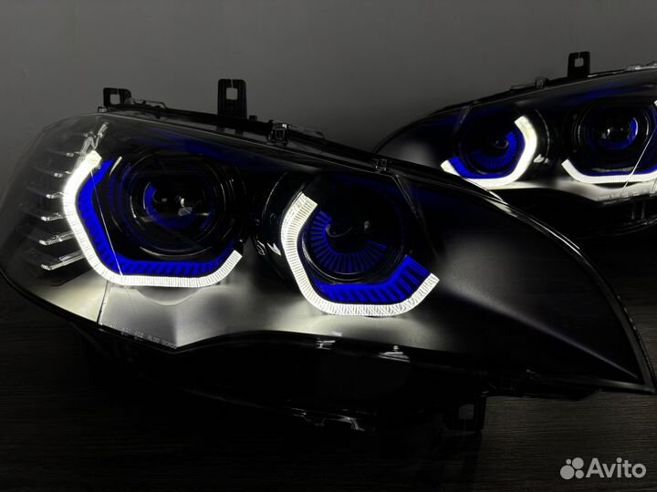 Фары BMW X6 E71 Custom LED