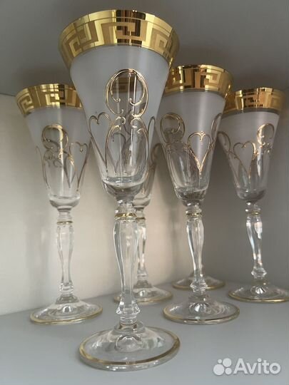 Хрустальные фужеры