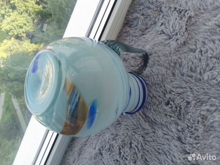 Кувшин сине-белый СССР