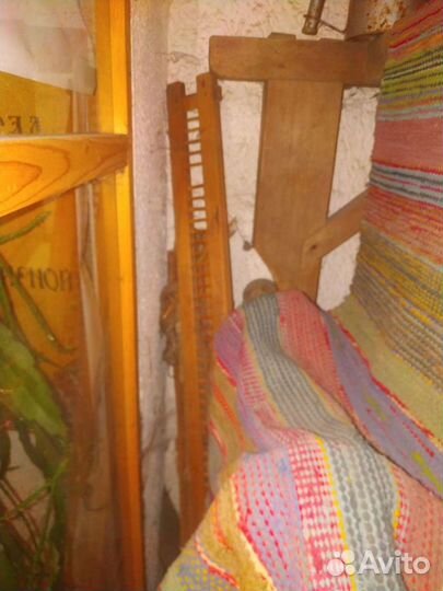 Старинный ткацкий станок