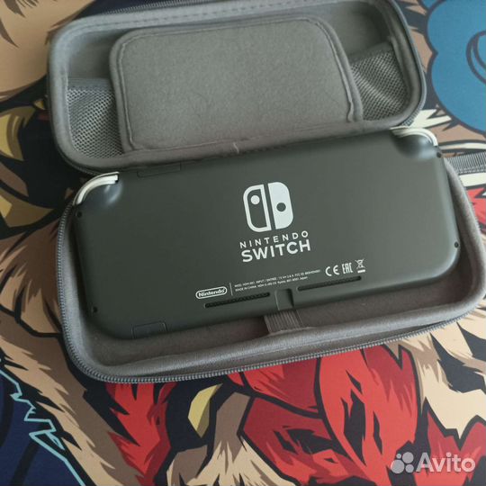 Nintendo switch lite серая