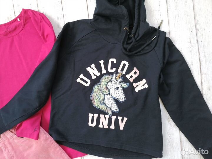 Вещи фирменные пакетом для девочки 140-146