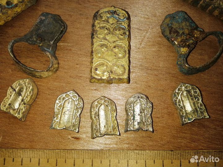 Сбруйный набор 12-13в, позолочен