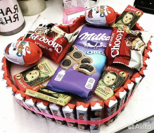 Подарочные съедобные букеты и наборы