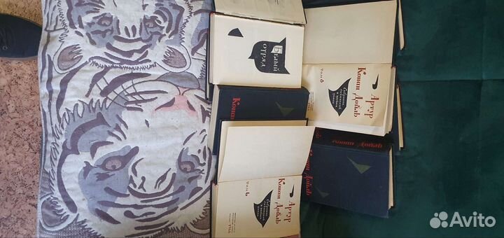 8 томов книг Конан Дойль 1966 г. выпуска