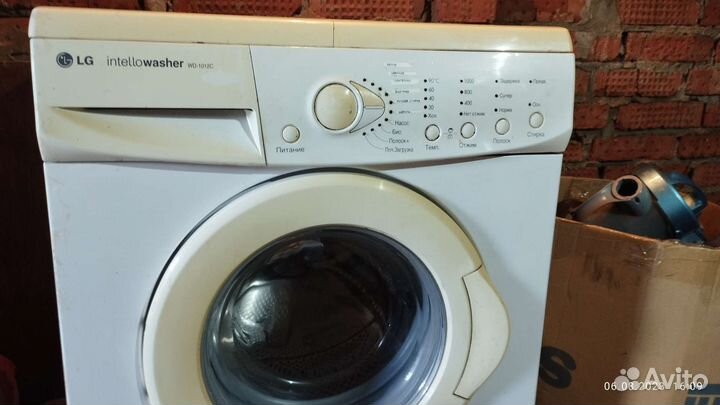 Стиральная машина бу lg 5 кг
