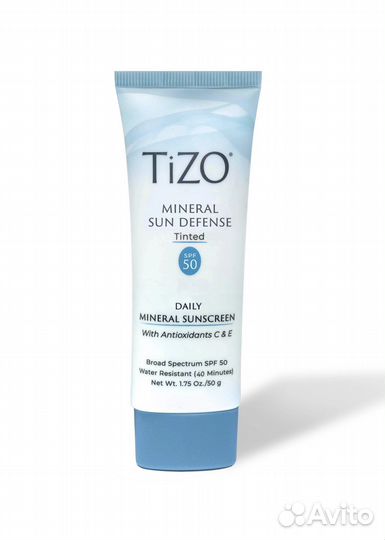 Новинка Tizo mineral sun defense tinted spf50