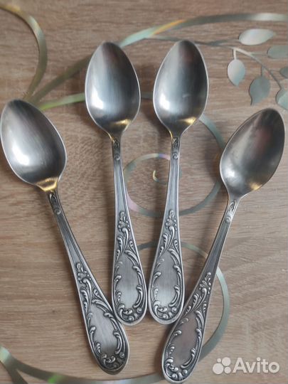 Столовые приборы из мельхиора 10 шт - бронь