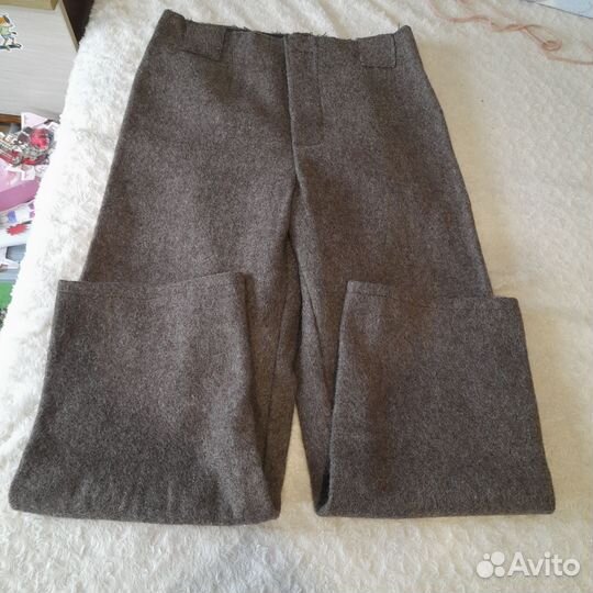 Суконные брюки