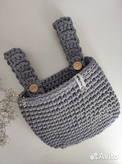 Корзинка органайзер/корзинка на детскую кроватку