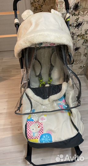 Коляска санки Ника 7-2