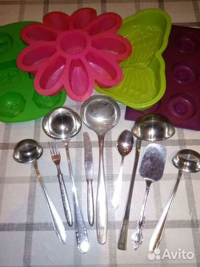 Посуда для кухни СССР Формы для кексов мясорубка