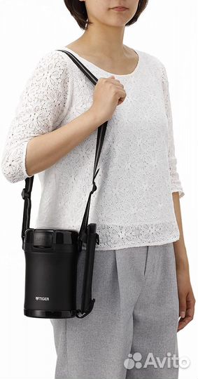 Ланч-бокс Tiger LWU-A172-KM 1.4л термос для еды