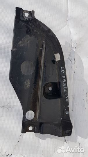 Правый пыльник заднего бампера prado 150 прадо 150