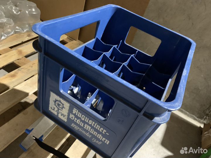 Ящик пластиковый для бутылок