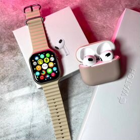 AirPods 3 + Apple Watch 9