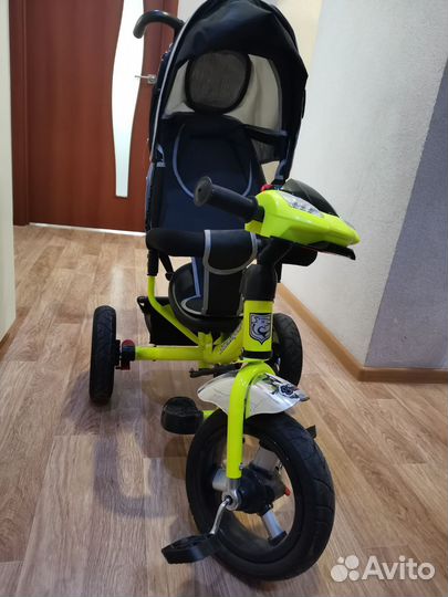 Детский велосипед - коляска с ручкой