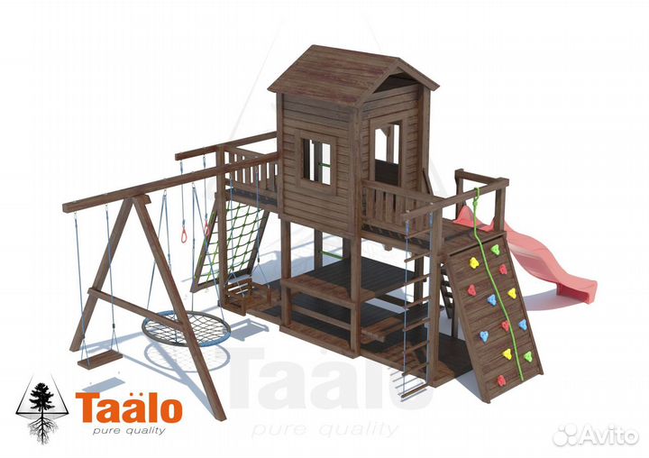 Серия С2 модель 4, детская игровая - площадка