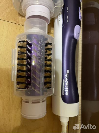 Фен-щетка rowenta brush activ volume & shine