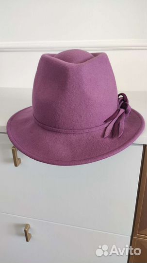 Шляпа фетровая женская