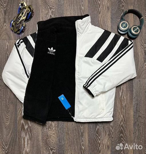 Куртка adidas двусторонняя