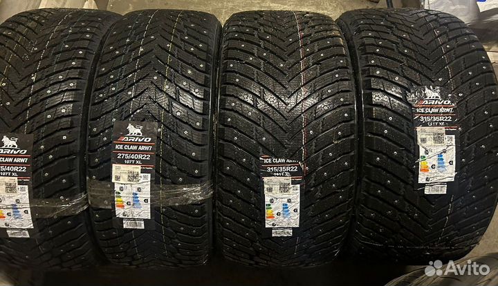 Arivo Ice Claw ARW7 275/40 R22 и 315/35 R22 107T